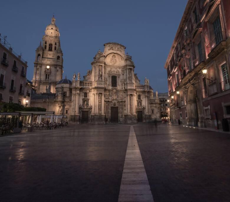 Atico Chic Fontes Junto A La Catedral Apartman Murcia Kültér fotó