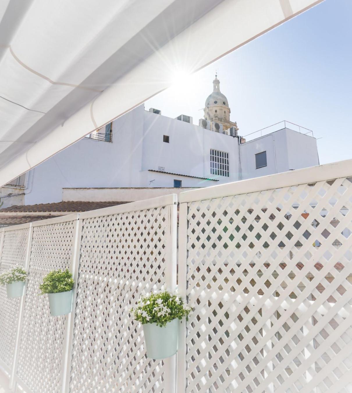 Atico Chic Fontes Junto A La Catedral Apartman Murcia Kültér fotó