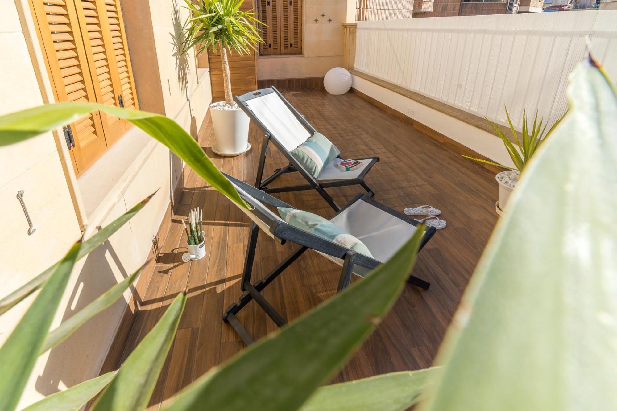 Atico Chic Fontes Junto A La Catedral Apartman Murcia Kültér fotó