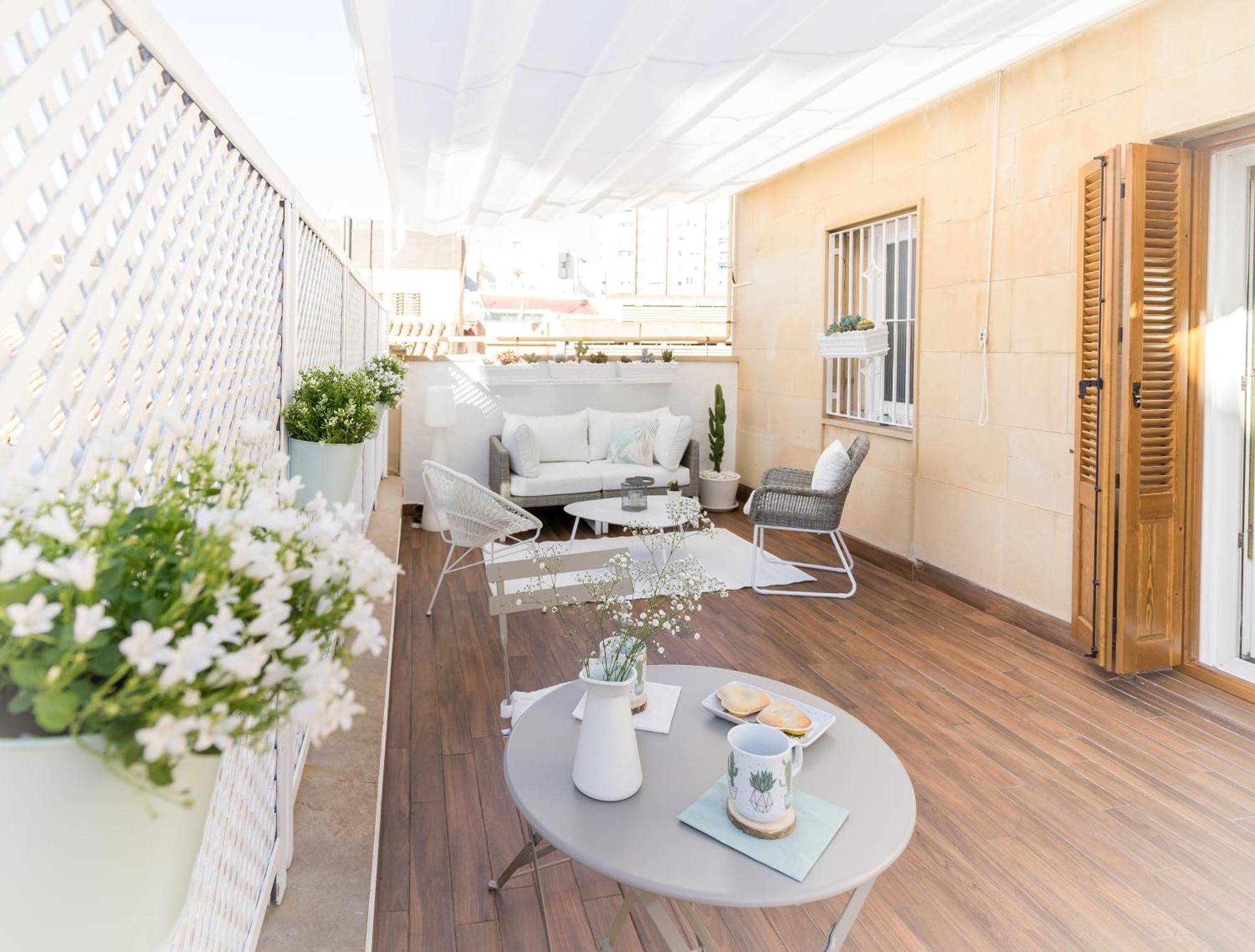Atico Chic Fontes Junto A La Catedral Apartman Murcia Kültér fotó