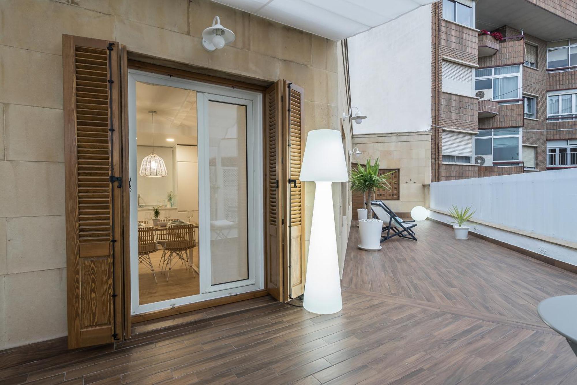 Atico Chic Fontes Junto A La Catedral Apartman Murcia Kültér fotó