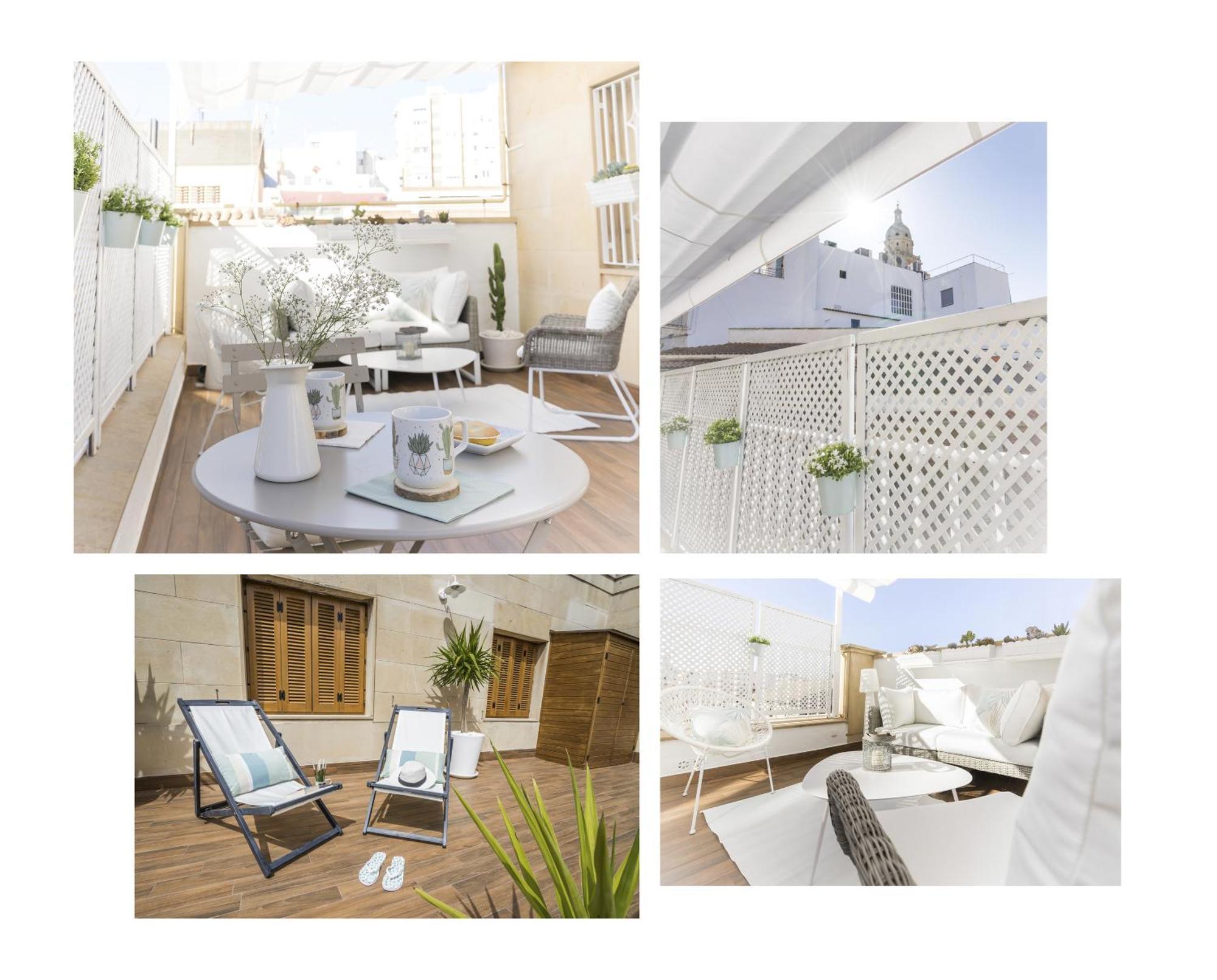 Atico Chic Fontes Junto A La Catedral Apartman Murcia Kültér fotó